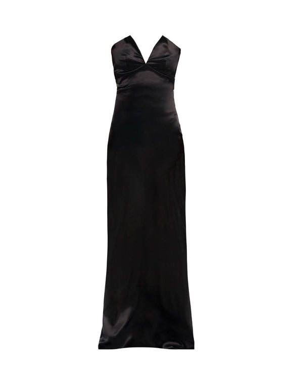 SOPHIE SILK-SATIN GOWN DRESS